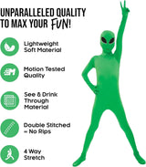 Disfraz de Alienígena para Niños, Morphsuits, Talla M