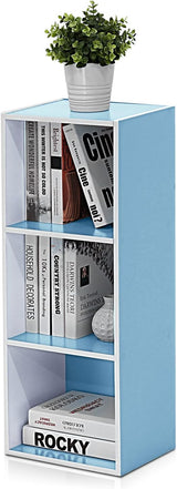Estantería para libros de 3 niveles - Modelo 11003WH/LBL