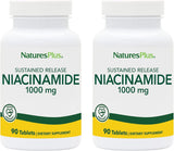 Suplemento Niacinamida de 1000 mg 90 tab salud inmunológica