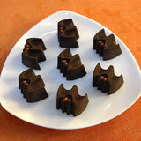 Moldes de Silicona Halloween, 4 Piezas, para Chocolates y Jugo
