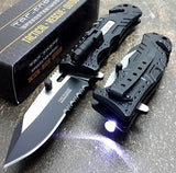 CUCHILLOS TAC-FORCE Cuchillo de rescate apertura asistida