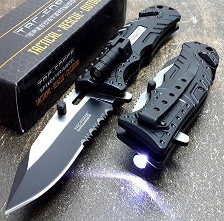 CUCHILLOS TAC-FORCE Cuchillo de rescate apertura asistida