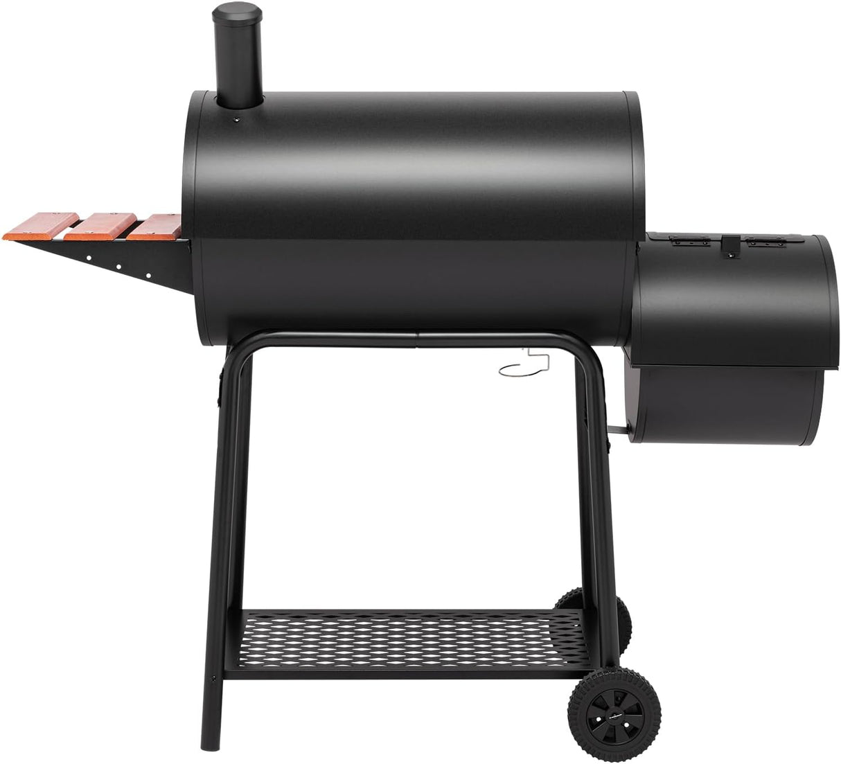 Parrilla de carbón de 30 barriles para patio trasero al aire