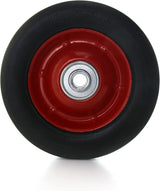 Ruedas QWORK 6 x 1.5, 1/2 eje, capacidad 132 lbs, 2 pack