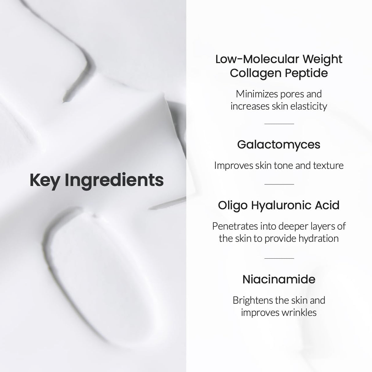 Máscara de Hidrogel Nocturna Hidratante, Mejora Elasticidad
