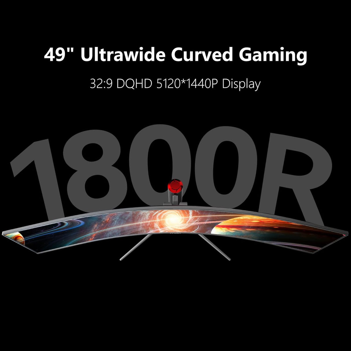 Monitor Curvo Ultrawide INNOCN 49 120Hz QHD 5120x1440 49C1R