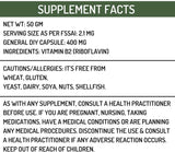 Vitamin B2 Riboflavina Polvo 50g ESH