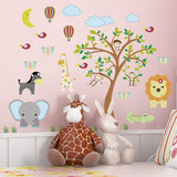 Pegatinas de Pared Animales Jungle - Supzone, Decoración