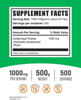 Polvo de Raíz de Sello Dorado - Suplemento Herbal Sin Gluten