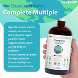 Multivitamínico líquido para adultos apoyo inmunológico