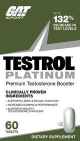 Suplementos testrol platino resistencia libido refuerzo