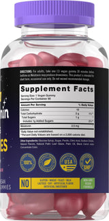Carlyle Gomitas de dormir de 2.5 mg | 120 unidades  Veganas
