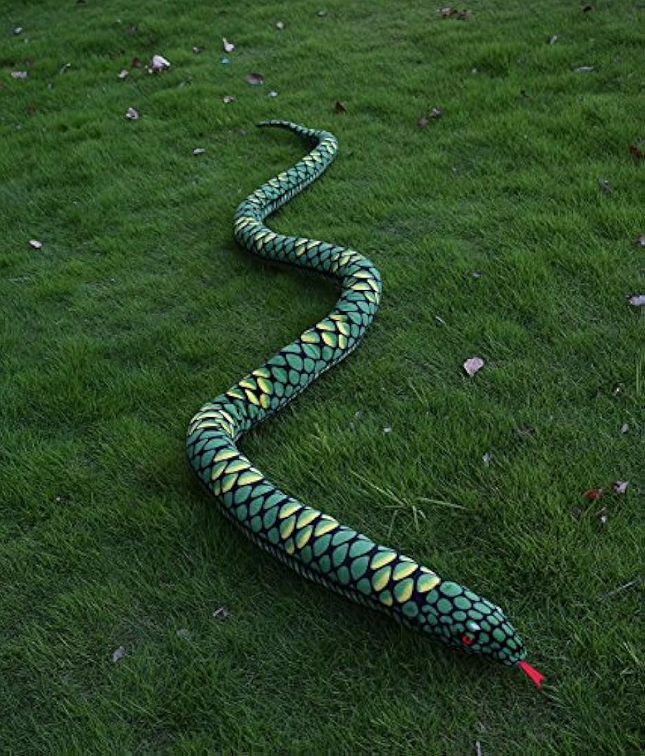 peluche de Boa Snake, color verde 113 in