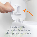 Pañalera Playtex Diaper Genie, control de olores, modelo completo