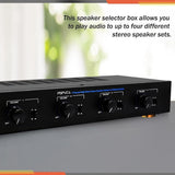 Amplificador de conmutadores de 4 zonas PYLE-HOME PSPVC4