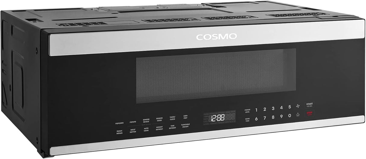 Microondas sobre la estufa COSMO 1.2 cu. ft., COS-3012ORLP1SS