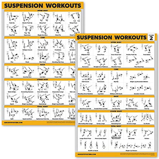 Pósteres de entrenamiento con suspensión - Volumen 1 y 2.