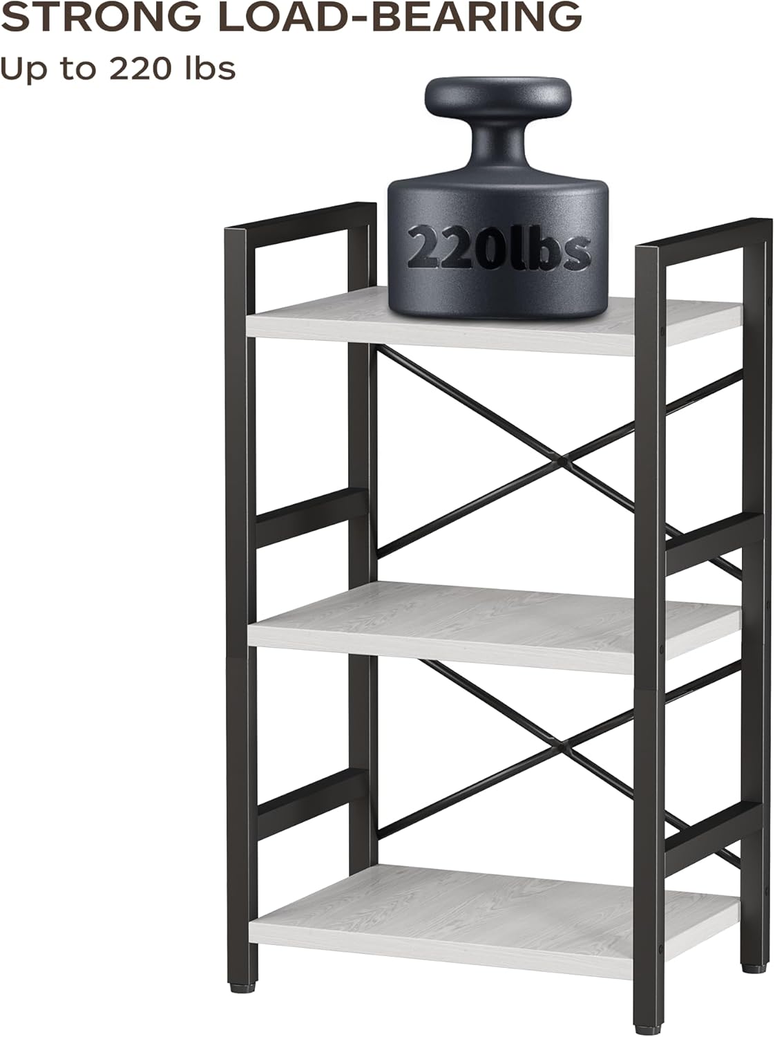 Estantería Industrial Homeiju, 3 Niveles, Modelo D29873033