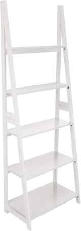 Estantería de Escalera 5 Niveles Amazon Basics, Marco de Madera