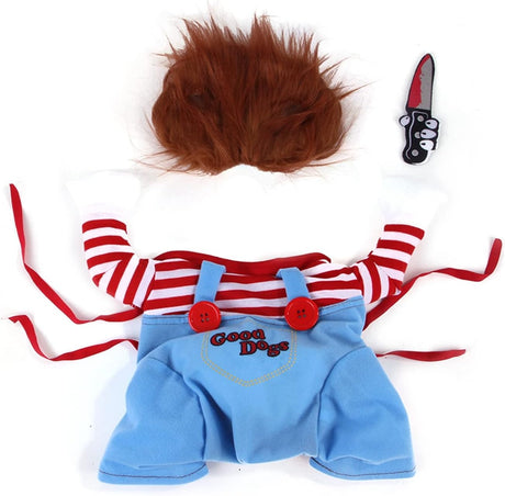 Disfraz de mascota mortal para perro, lindo perro, cosplay, Halloween, Navidad, divertido disfraz de perro, disfraz de fiesta para perros pequeños, medianos y grandes