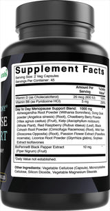 Suplemento para la menopausia Naturals Day-to-Day, 90 cápsulas