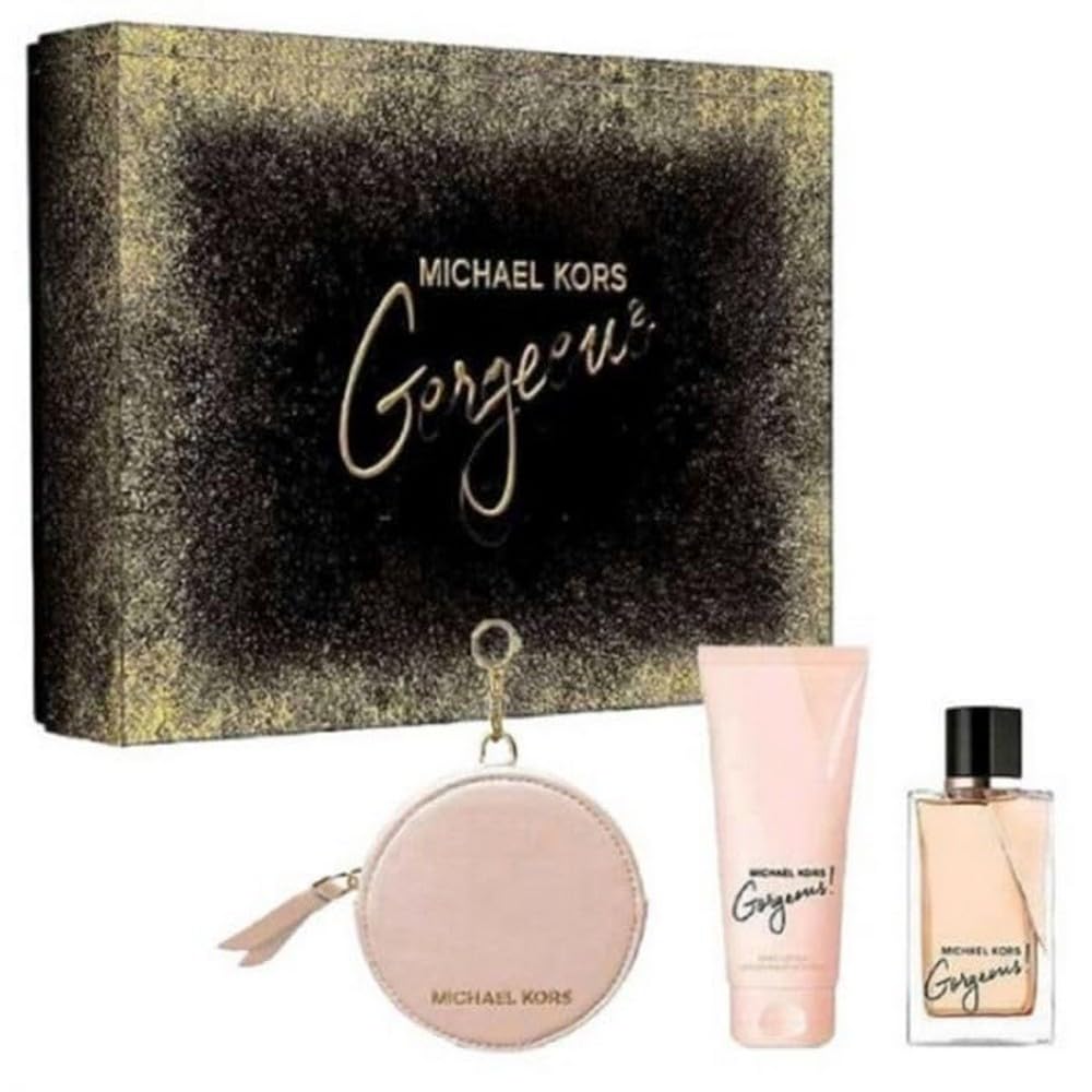 Set de Regalo para Mujer: Perfume, Loción y Monedero