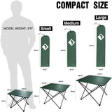 Mesa de Camping Plegable Ultraligera con Bolsa de Transporte