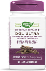 DGL Ultra Extracto de Regaliz - Nature's Way - 90 Cápsulas Veganas