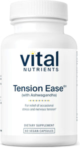 Suplemento de Estrés Vital Nutrients Tension Ease 60 Cápsulas