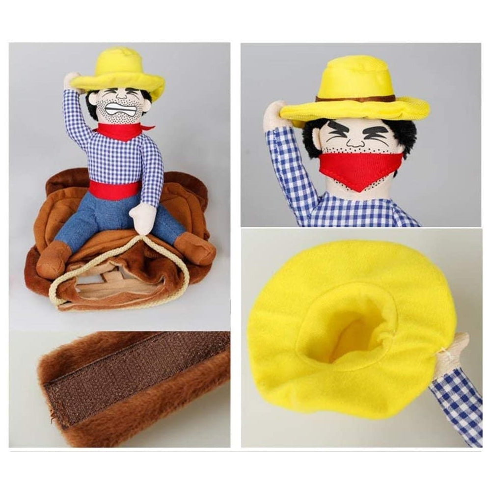 Disfracesde traje de vaquero para perro talla XS