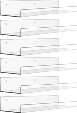 Estanterías Flotantes UpSimples, 6 Pack, 15 para Almacenaje
