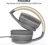 Auriculares On-Ear RORSOU, ligeros, con micrófono, R10