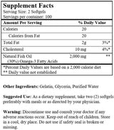 Omega 3 Aceite de Pescado Alaska 1000mg 200 Cápsulas