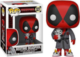 Muñeco Funko POP! Marvel: Deadpool en bata - Juego Divertido