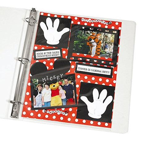 C-Line libro de recuerdos 11 x 8.5 inch recortes protectores de página