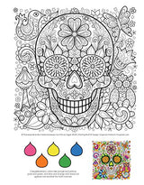 Libro de colorear de calaveras de azúcar