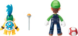 Figura de acción 4 Super Mario - Luigi vs. Larry Koopa