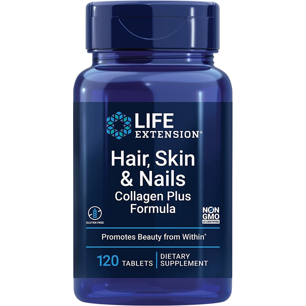 Suplemento de colágeno para cabello  piel y uñas 120 und