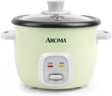 Olla arrocera AROMA® 2 tazas, cocina granos y sopas, mini