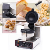 Máquina de Waffles LYNICESHOP, Placas Antiadherentes, Control T.