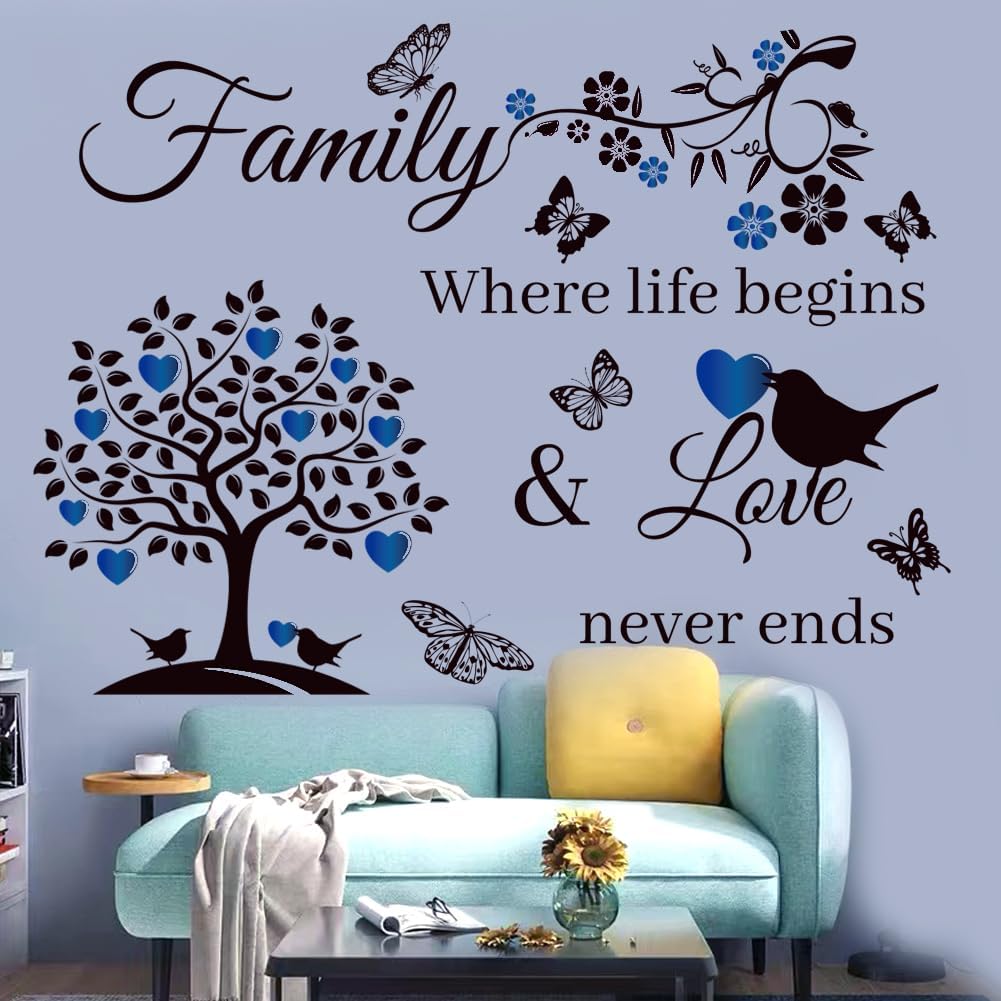 Vinilos Decorativos Familia - Citas Inspiradoras para Hogar