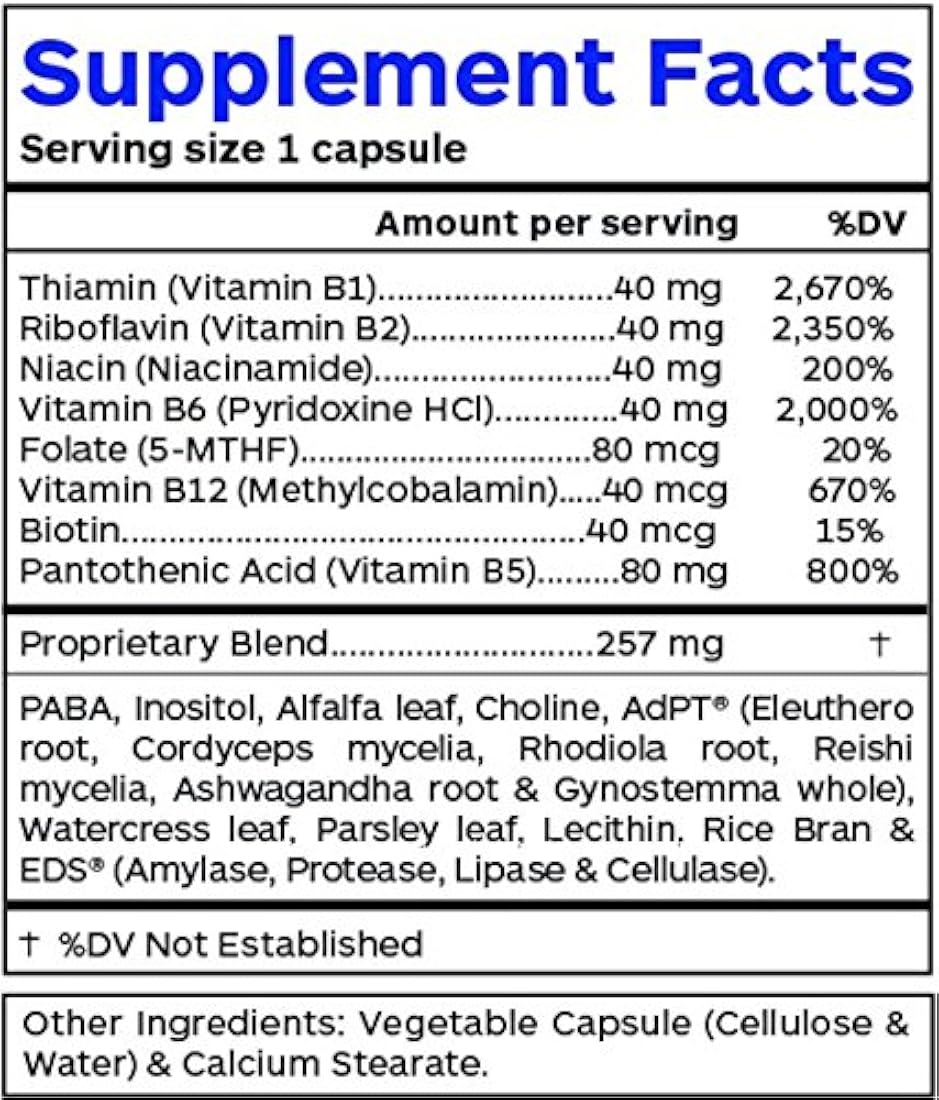 Professional botánicos Vitamina B Complex 90 Cápsulas