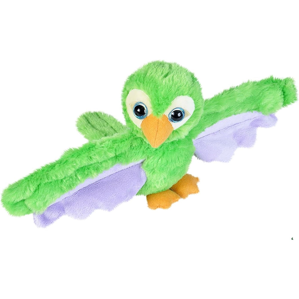 Peluche de lorito, ajustable estilo abrazable para niños