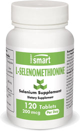 Suplemento selenio  L-Selenometionina 200mcg por día