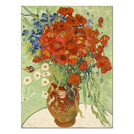obras de arte  para el hogar óleo pinturas  flores imágenes