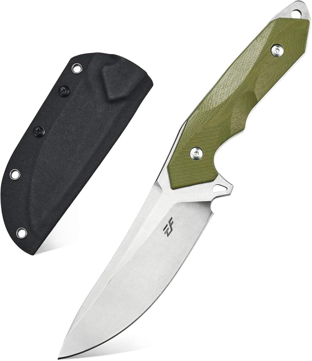 Cuchillo de hoja fija D2 G10 para supervivencia - EF122
