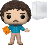 Figura Funko Pop Ross Geller - 80's Hair, 3.75 pulgadas, protector