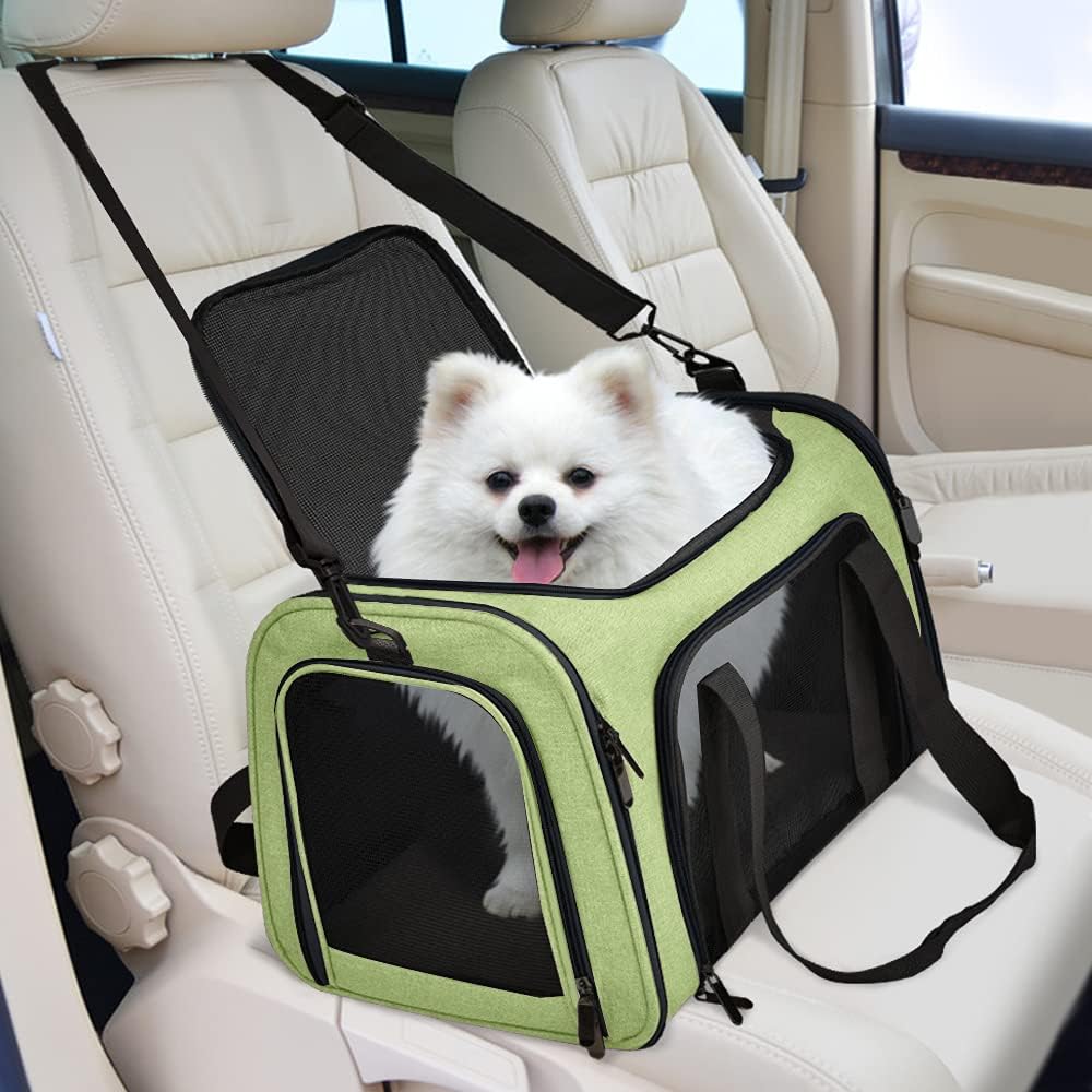 Transportín Grande Henkelion para Gatos y Perros hasta 25 lbs