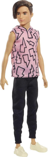 Muñeca Barbie Ken Fashionistas #193, Slender, Pelo Rizado