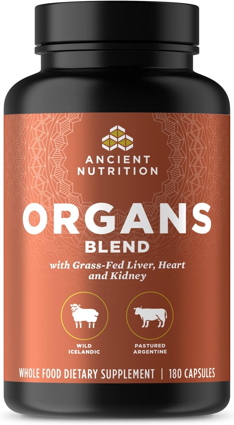 Suplementos de Órganos, Complejo Nutritivo Hígado y Corazón